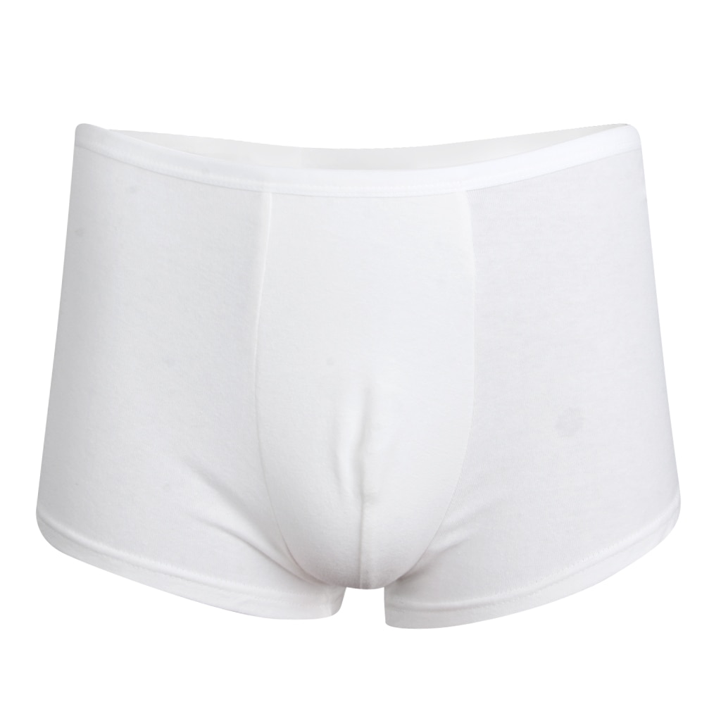 Men's Basic White Boxers