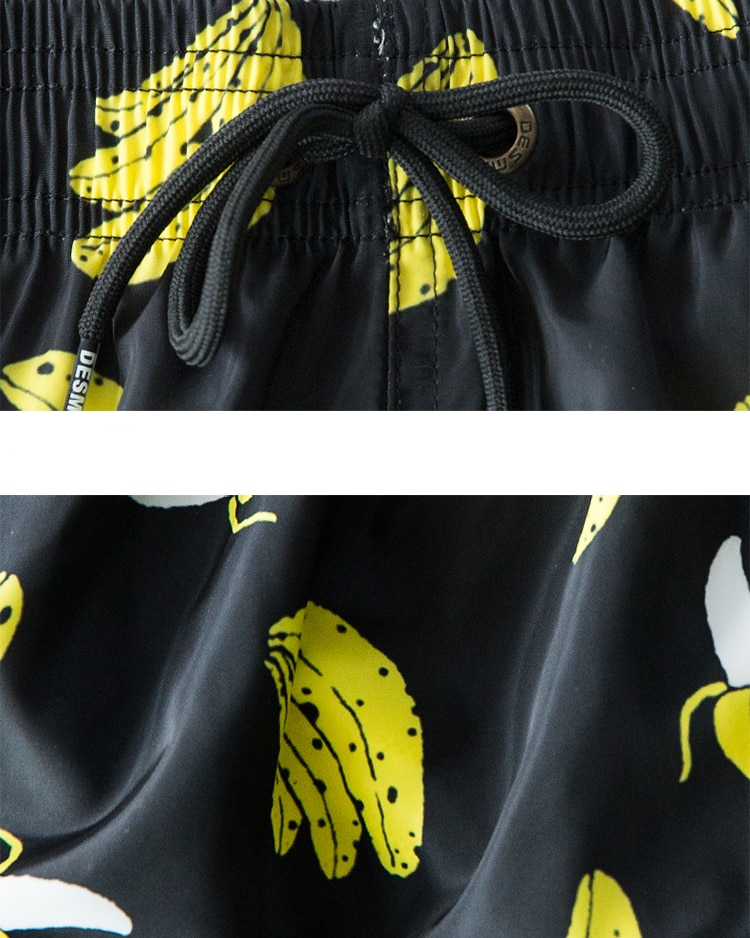 Men's Banana Printed Swimming Briefs Men's Banana Printed Swimming Briefs