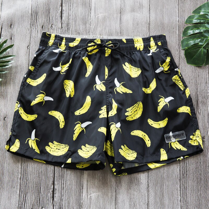 Men's Banana Printed Swimming Briefs Men's Banana Printed Swimming Briefs