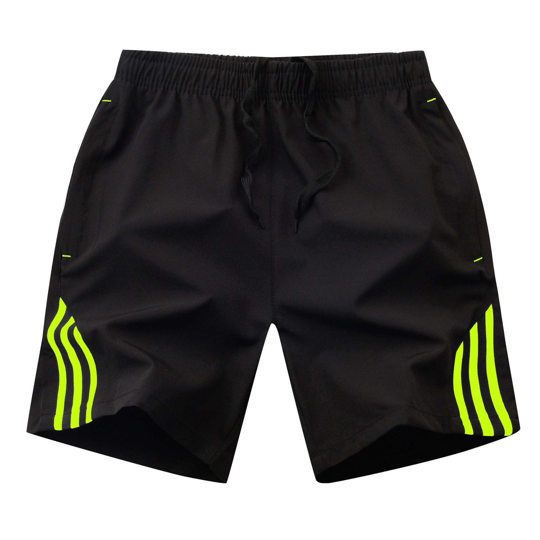 Men's Fitness Striped Shorts