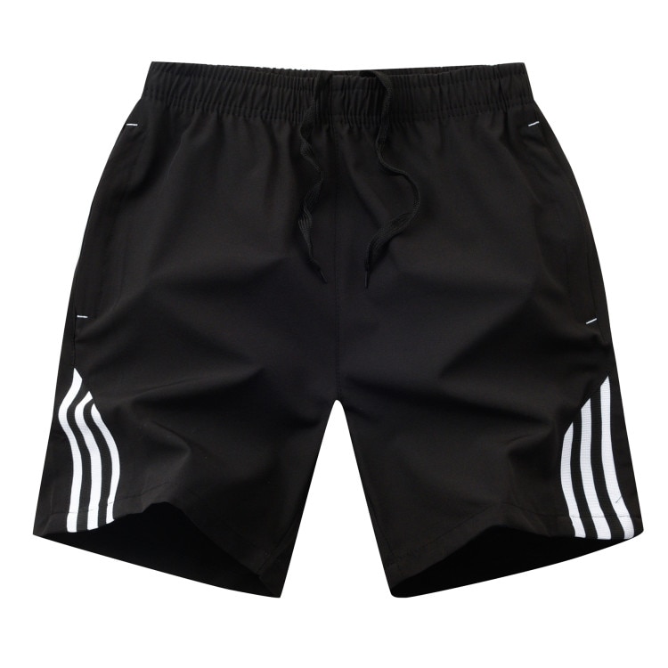 Men's Fitness Striped Shorts