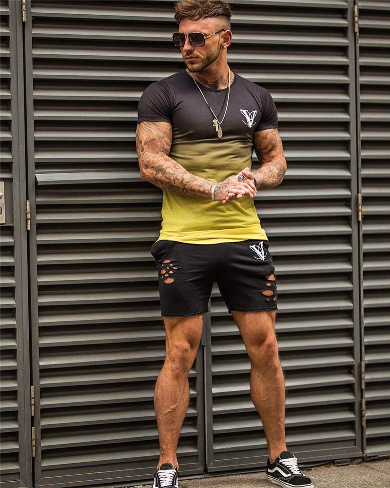 Men's Gradient Sports T-Shirt