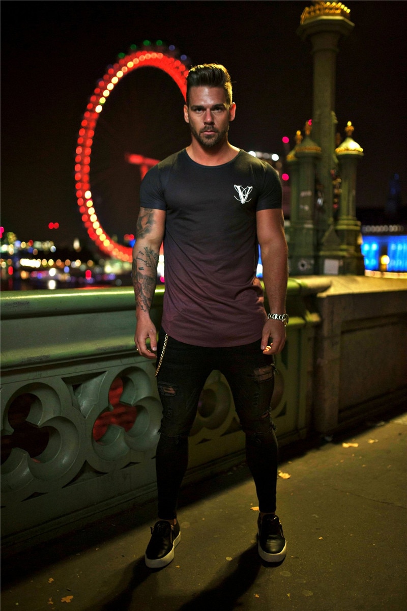 Men's Gradient Sports T-Shirt
