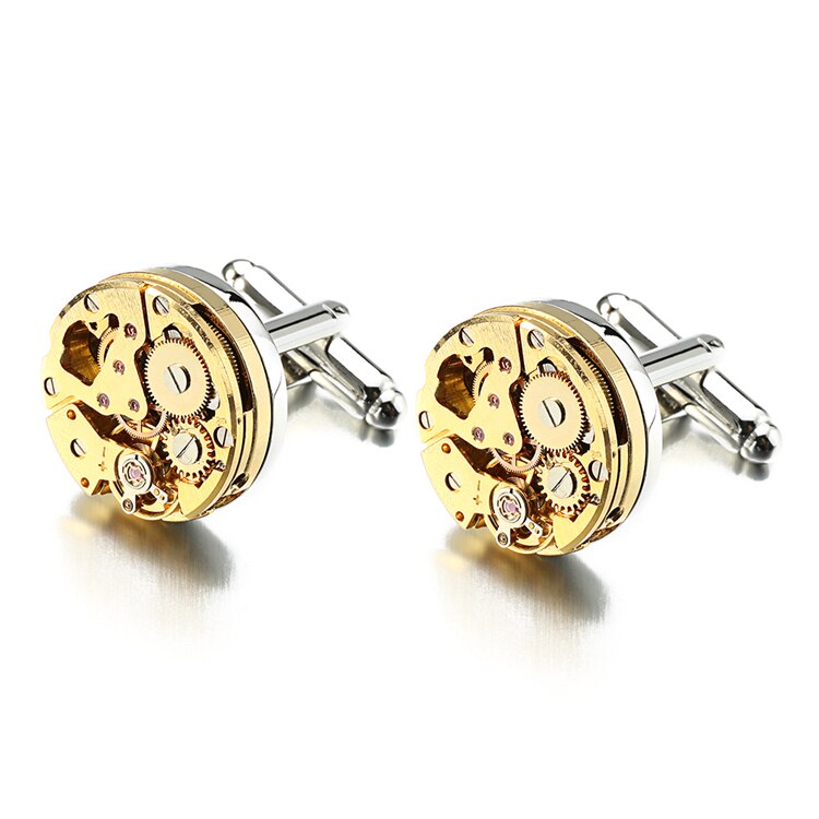 Men's Multicoloured Stainless Steel Cufflinks Men's Multicoloured Stainless Steel Cufflinks