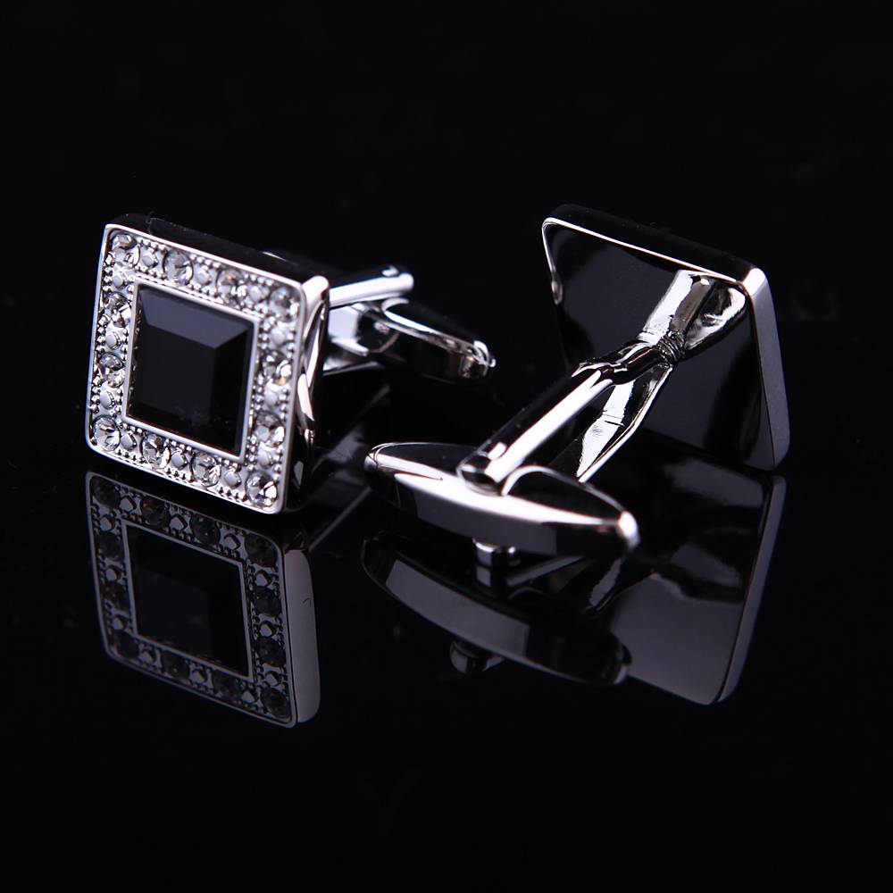 Men's Square Crystal Cufflinks Men's Square Crystal Cufflinks