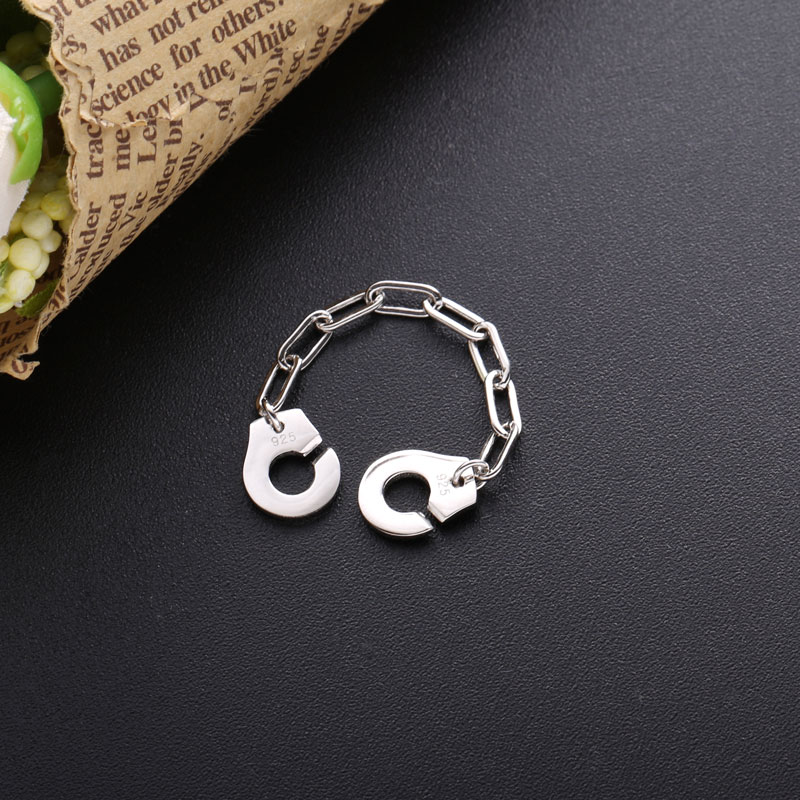 Sterling Silver Handcuff Ring Sterling Silver Handcuff Ring