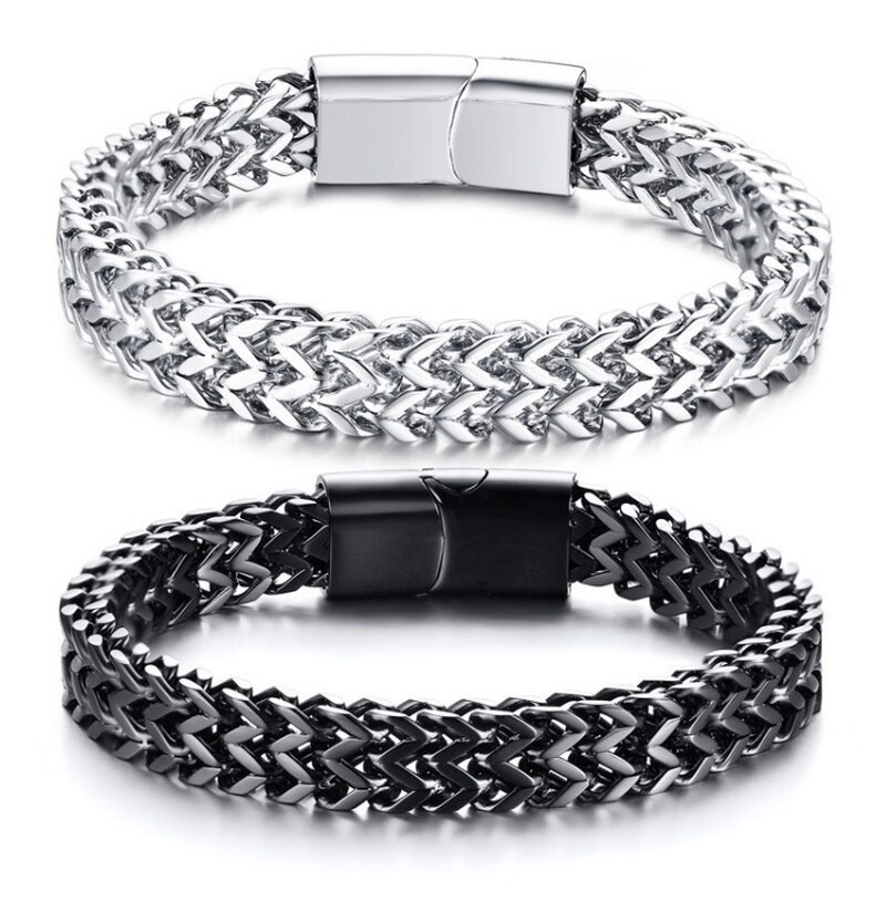 Men's Stainless Steel Chain Bracelet Men's Stainless Steel Chain Bracelet