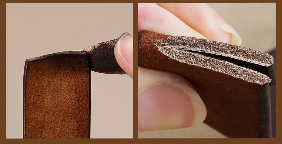 Leather Belt with Round Buckle Leather Belt with Round Buckle