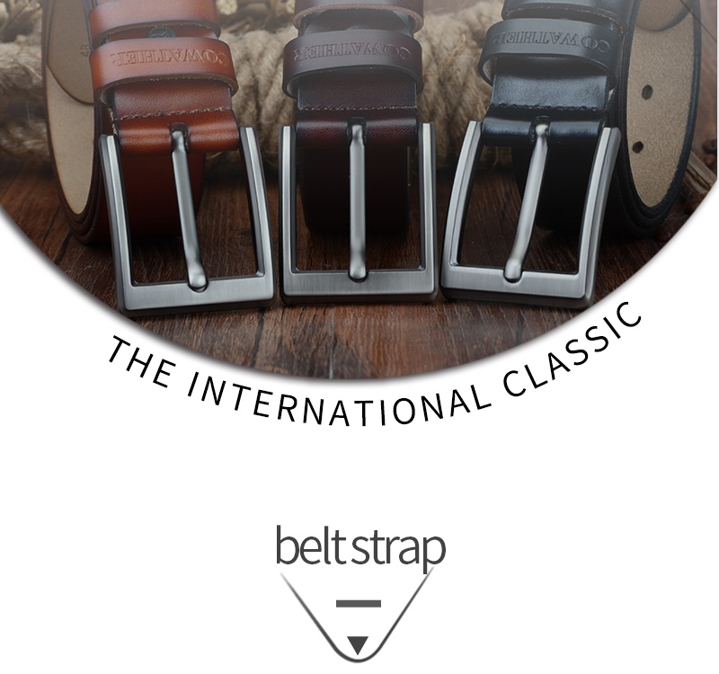 Men's Casual Style Belt with Pin Buckle Men's Casual Style Belt with Pin Buckle