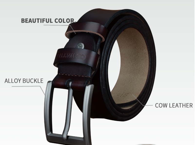 Men's Casual Style Belt with Pin Buckle Men's Casual Style Belt with Pin Buckle