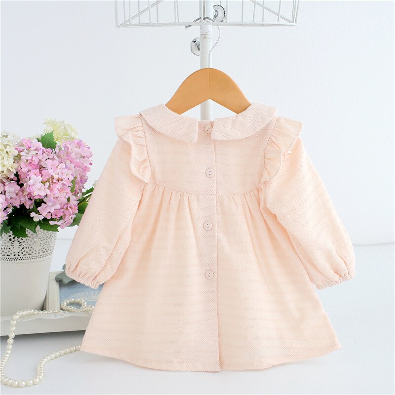 A-Line Baby Dress with Peter Pan Collar