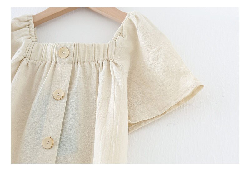 Girls Vintage Summer Top