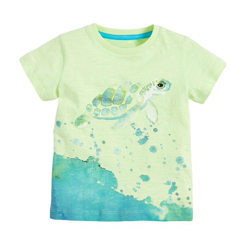 Sea Turtle Printed T-Shirt for Kids