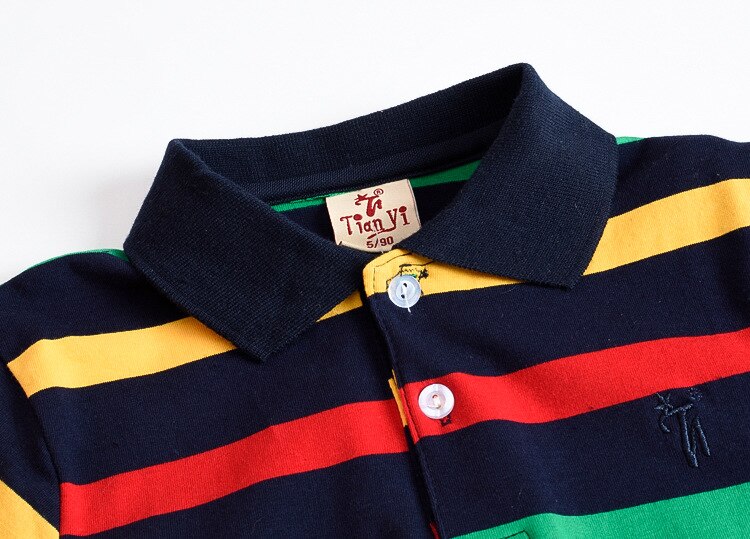 Striped Polo For Boys
