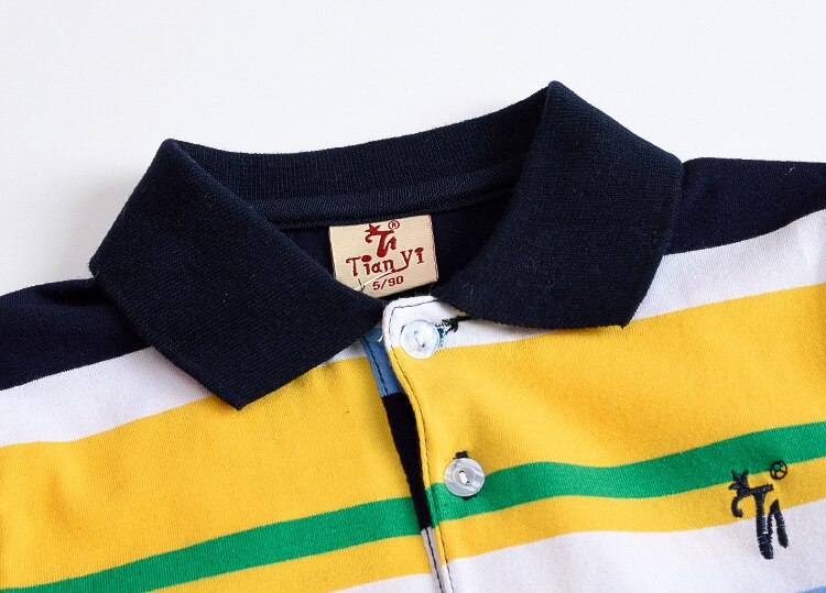 Striped Polo For Boys