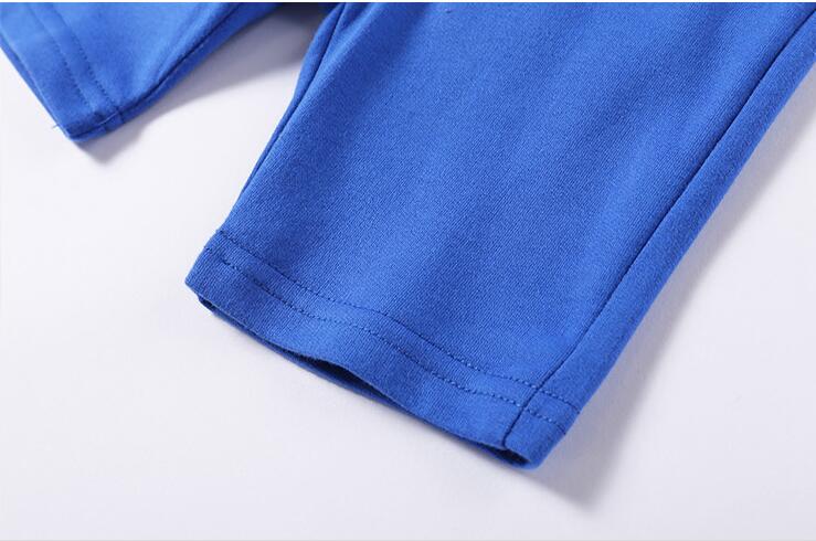 Boys' Plain Cotton Shorts with Drawstring