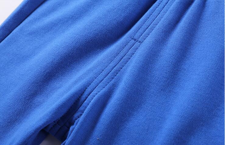 Boys' Plain Cotton Shorts with Drawstring