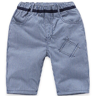 Boys' Loose Printed Shorts with Elastic Waist