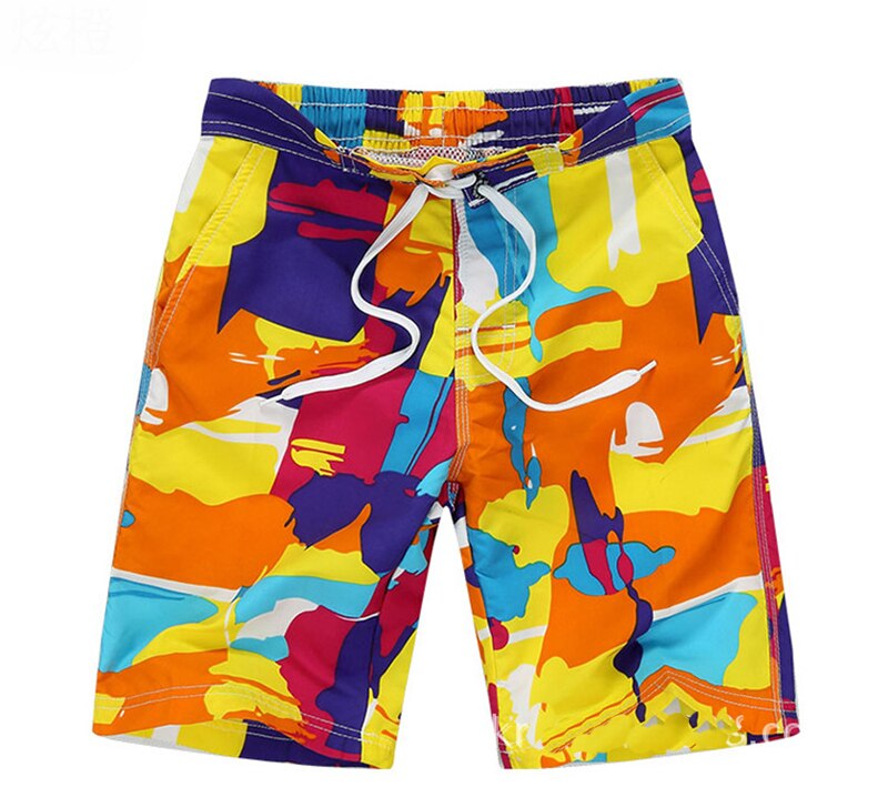 Boy's Summer Polyester Shorts with Elastic Waist
