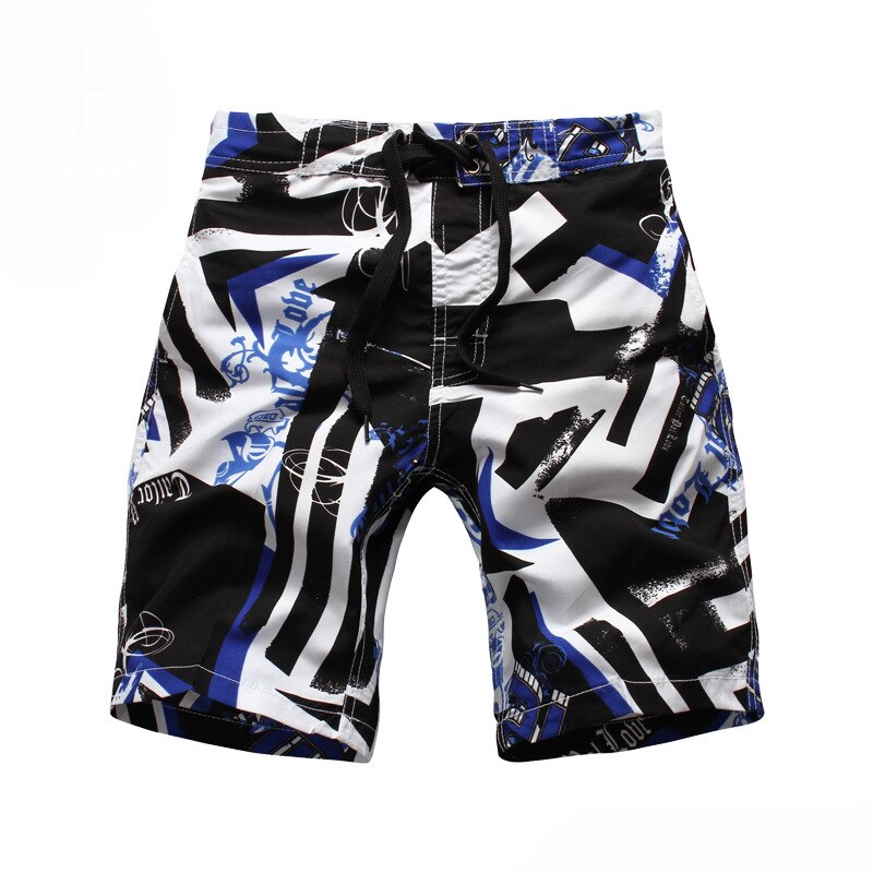 Boy's Summer Polyester Shorts with Elastic Waist