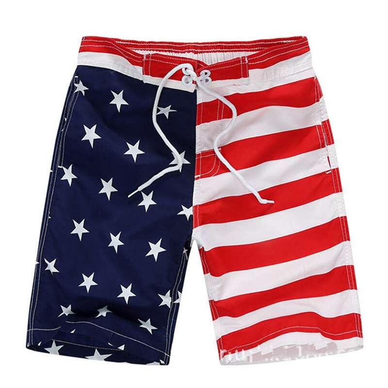 Boy's Summer Polyester Shorts with Elastic Waist