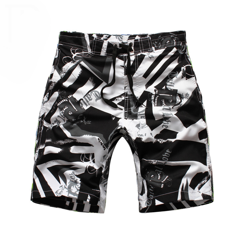 Boy's Summer Polyester Shorts with Elastic Waist