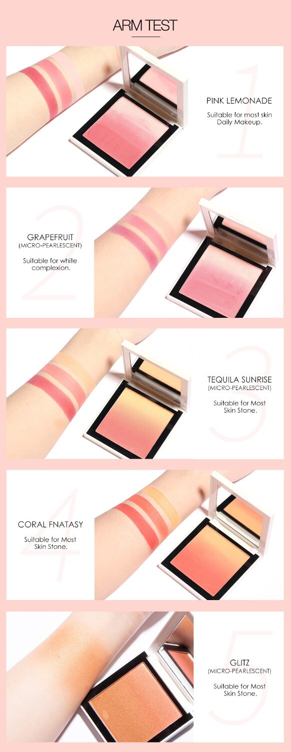 Waterproof Blush Palette Waterproof Blush Palette