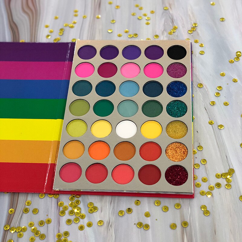 35 Colors Rainbow Eyeshadow Palette