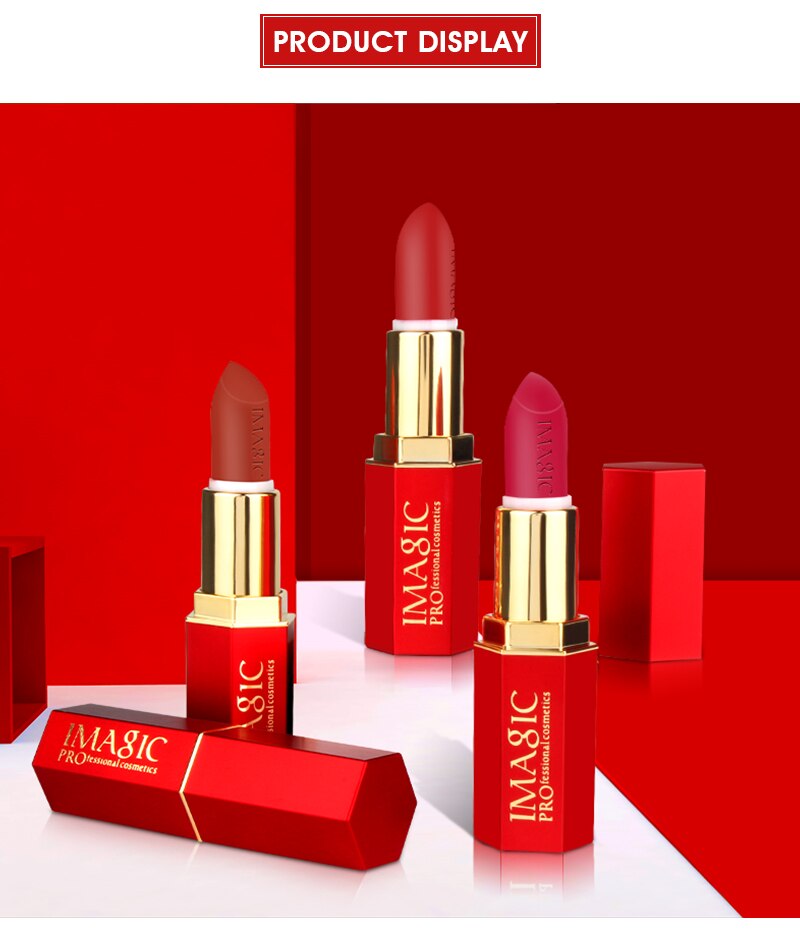 Easy to Wear Matte Lipstick for Makeup