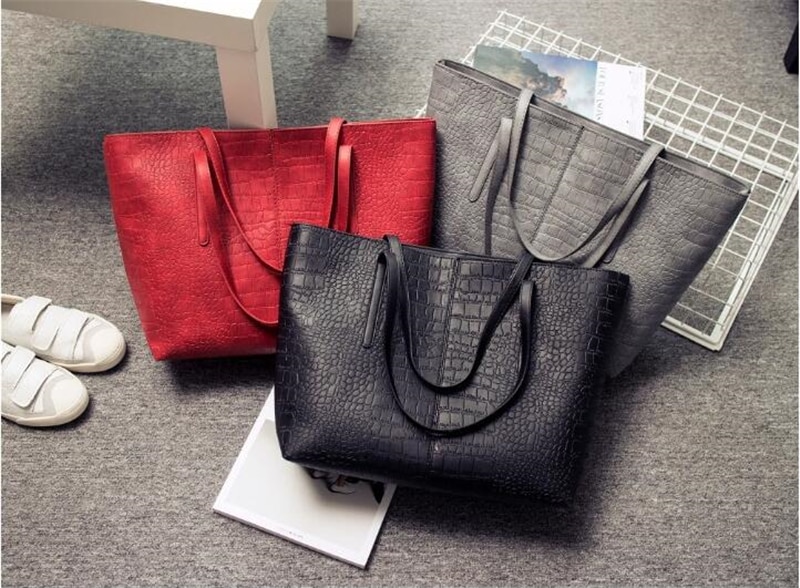 Women's Alligator Leather Shoulder Bag