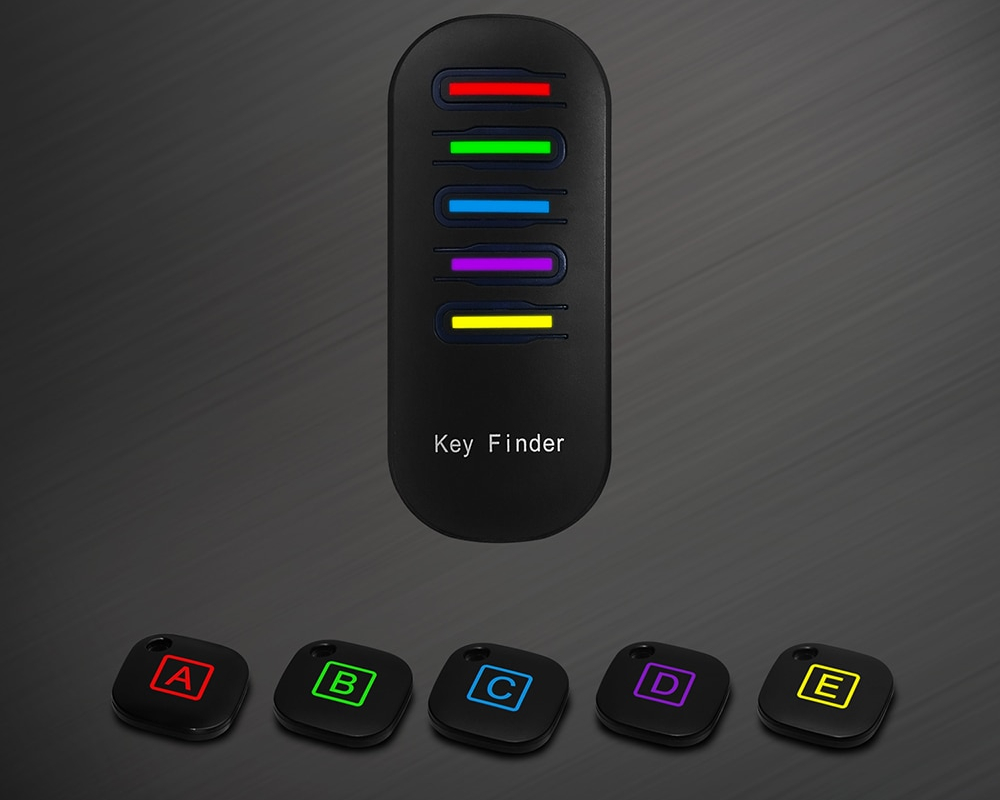 Advanced Wireless Key Finder with 5 Receiver Keychains