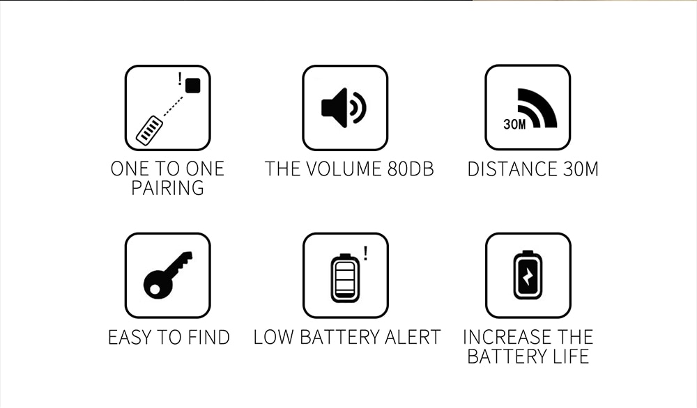 Advanced Wireless Key Finder with 5 Receiver Keychains