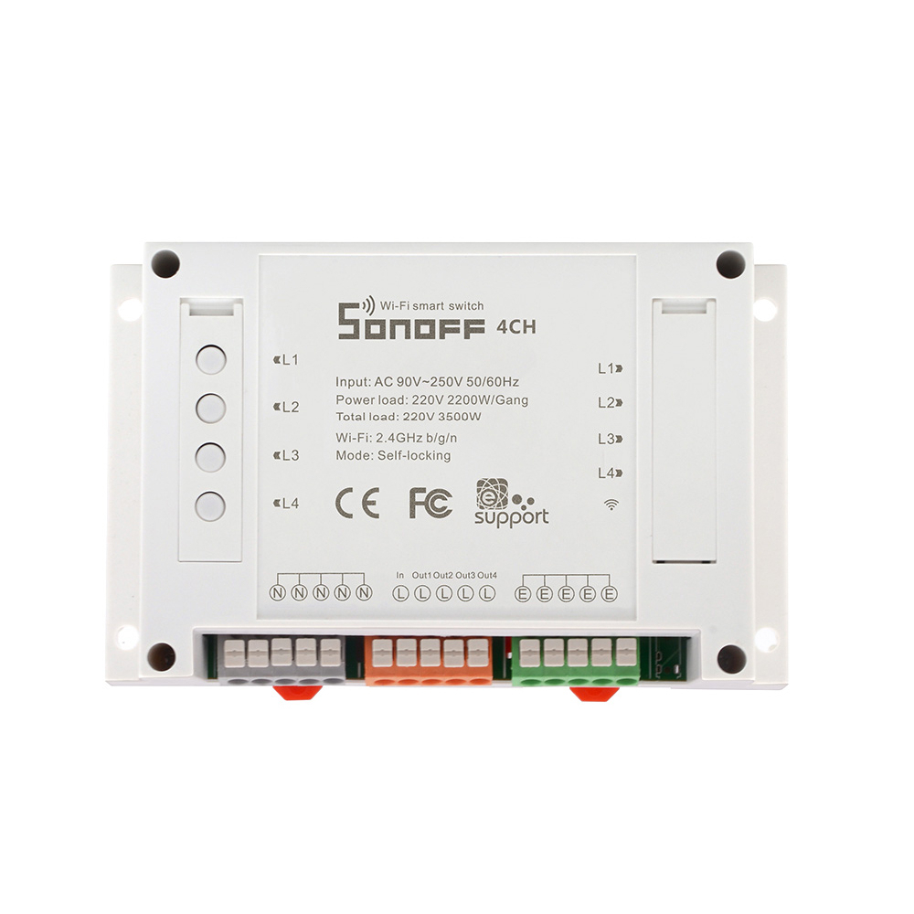 Universal 4-Gang WiFi Smart Switch