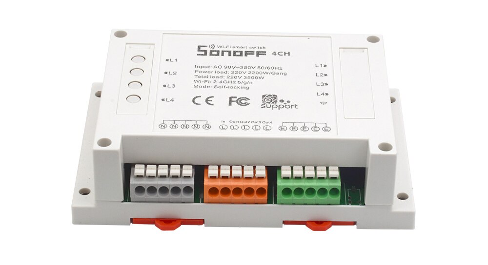 Universal 4-Gang WiFi Smart Switch