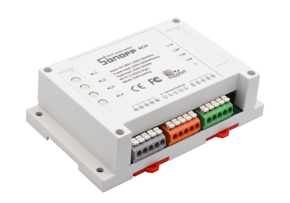Universal 4-Gang WiFi Smart Switch