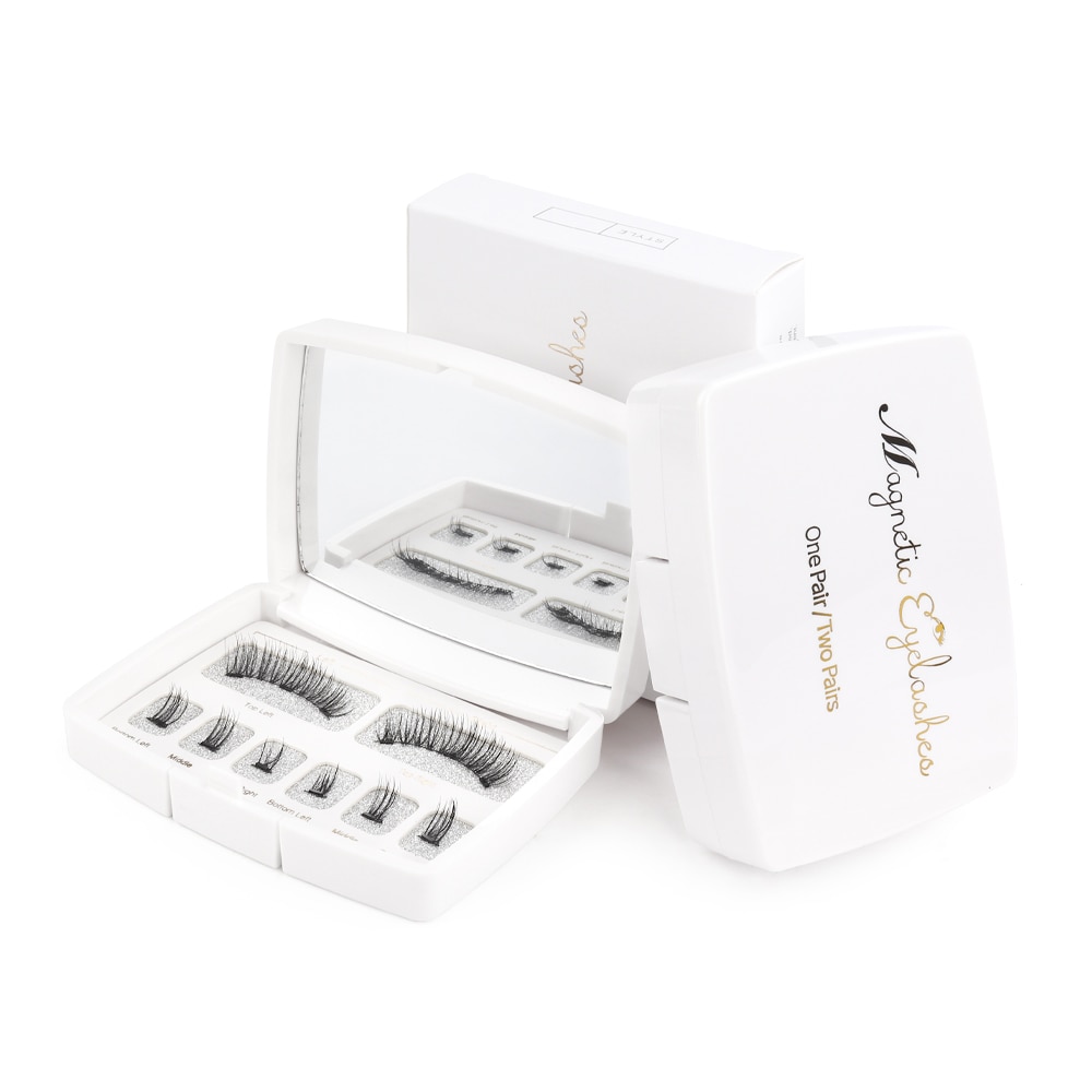 Natural Mink Magnetic Eyelashes with Case