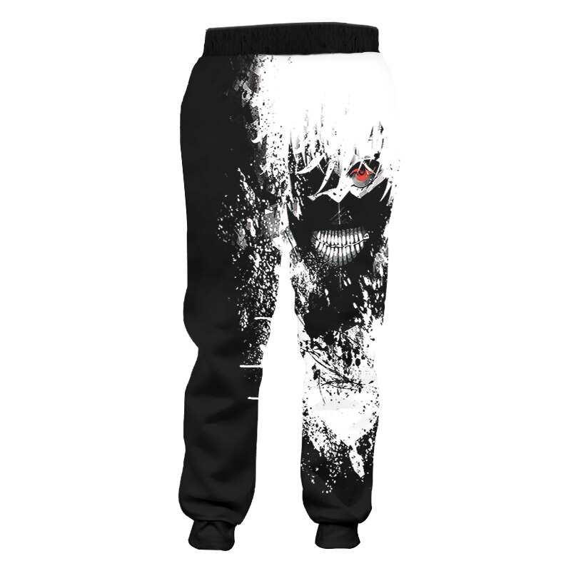 Men's Scarry Anime Print Pants