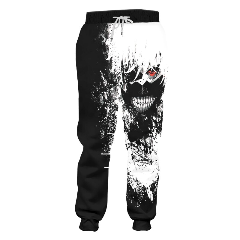 Men's Scarry Anime Print Pants