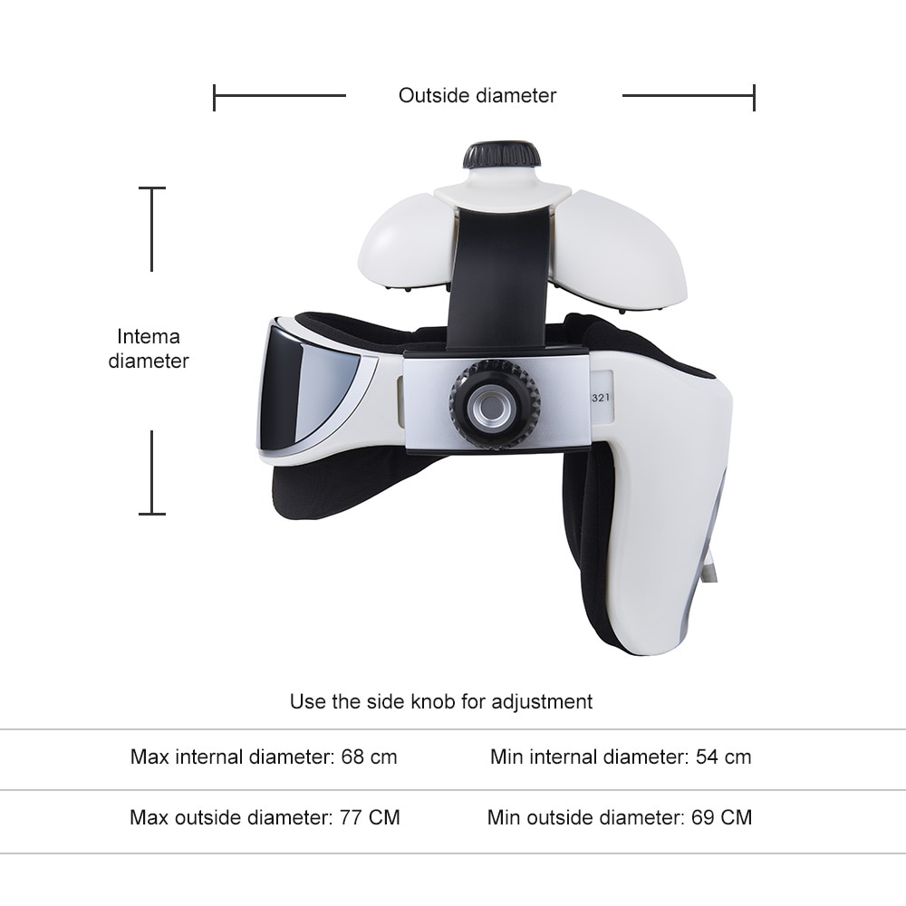 Head and Neck Helmet Massager