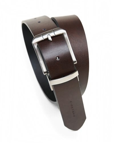 Men's Black Leather Belt
