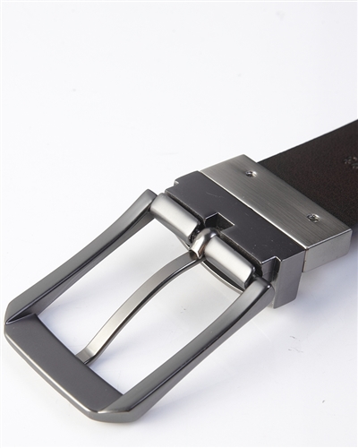 Men's Black Leather Belt