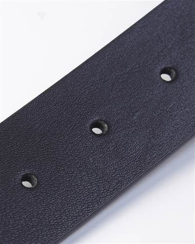 Men's Black Leather Belt