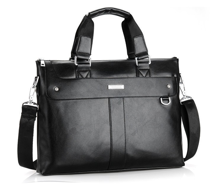 Men's Casual Leather Portfolio Bag
