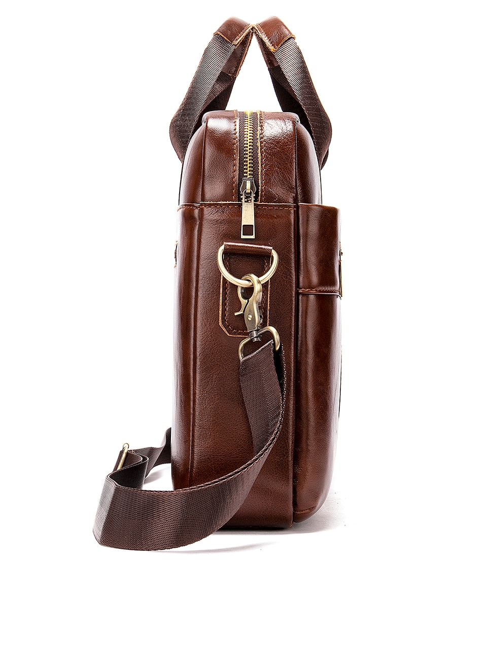 Men's Business Style Leather Bag