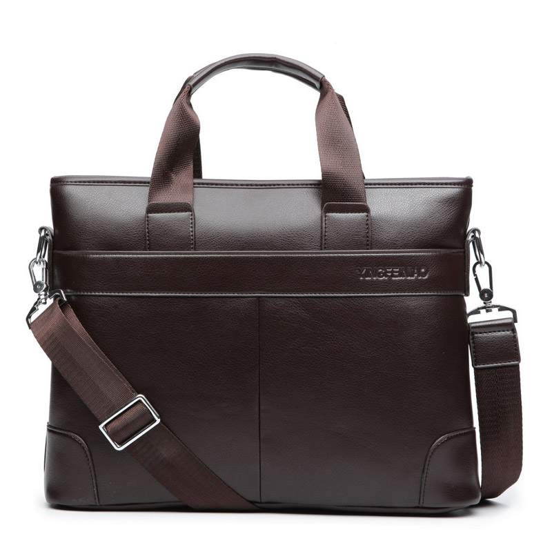 Men's Casual Leather Briefcase