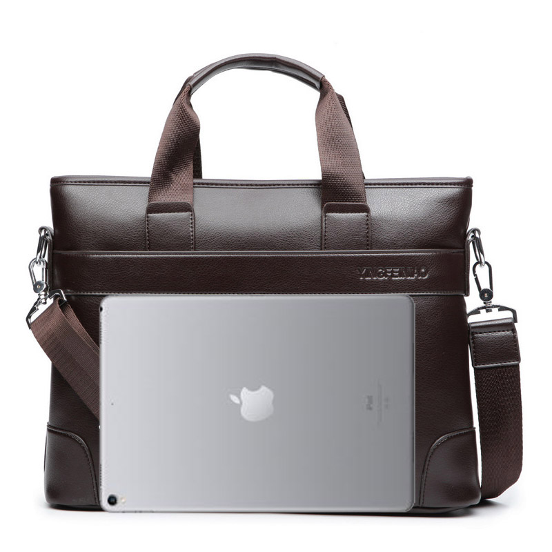 Men's Casual Leather Briefcase