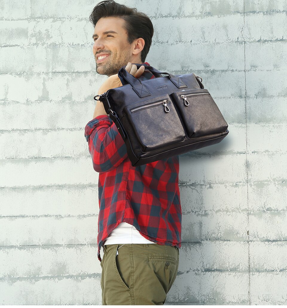 Men's Casual Shoulder Briefcase