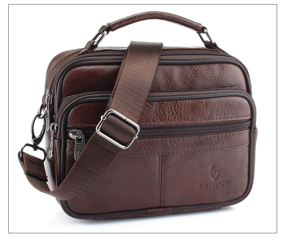Men's Leather Shoulder Bag