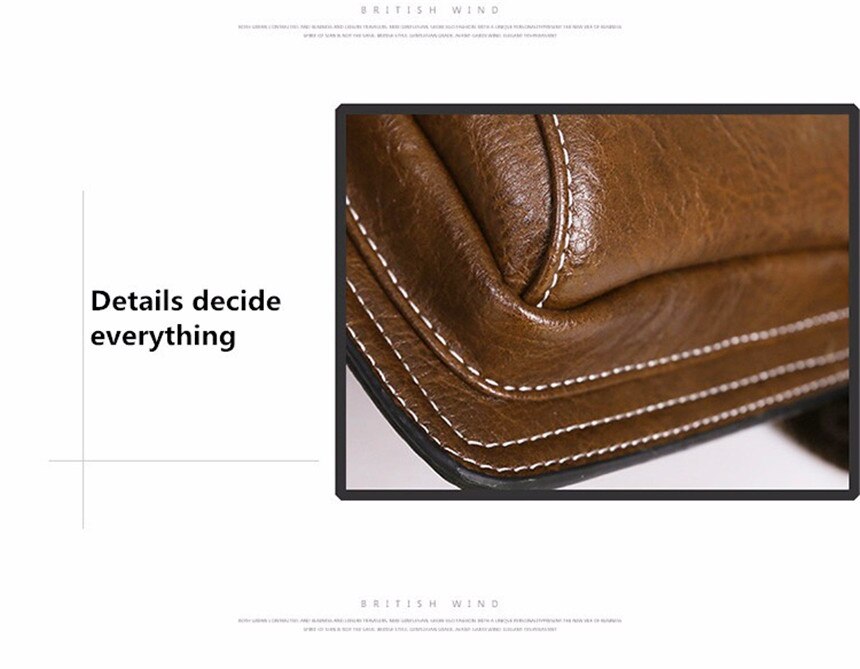 Men's Leather Crossbody Bag