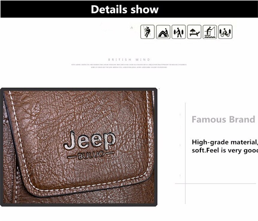 Men's Leather Crossbody Bag